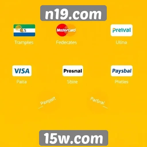 Exploração das opções de pagamento disponíveis em n19.com